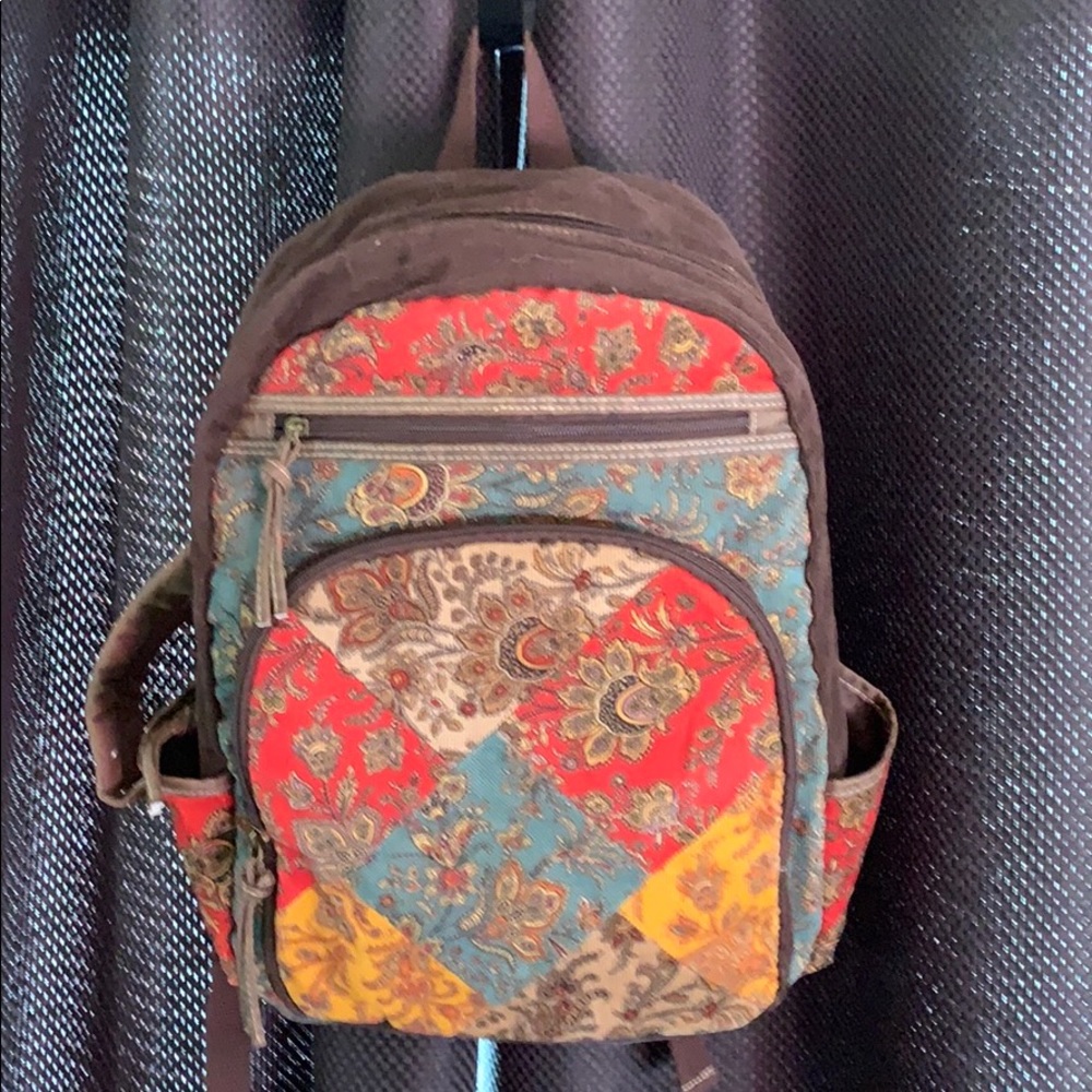 Corduroy backpack